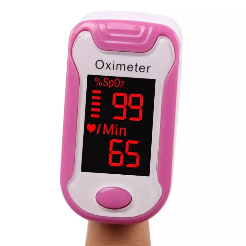 50 pcs wholesale Finger tip Oximeter Pulse Rate Fingertip SPO2 Blood Oxygen Saturation Monitor