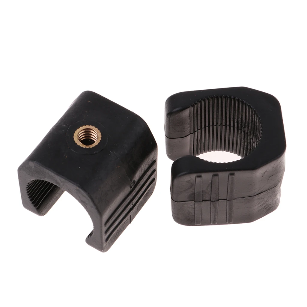 2Pcs Universal Bike Flashlight Mount Holder Light Lamp Torch Clip For Tripod