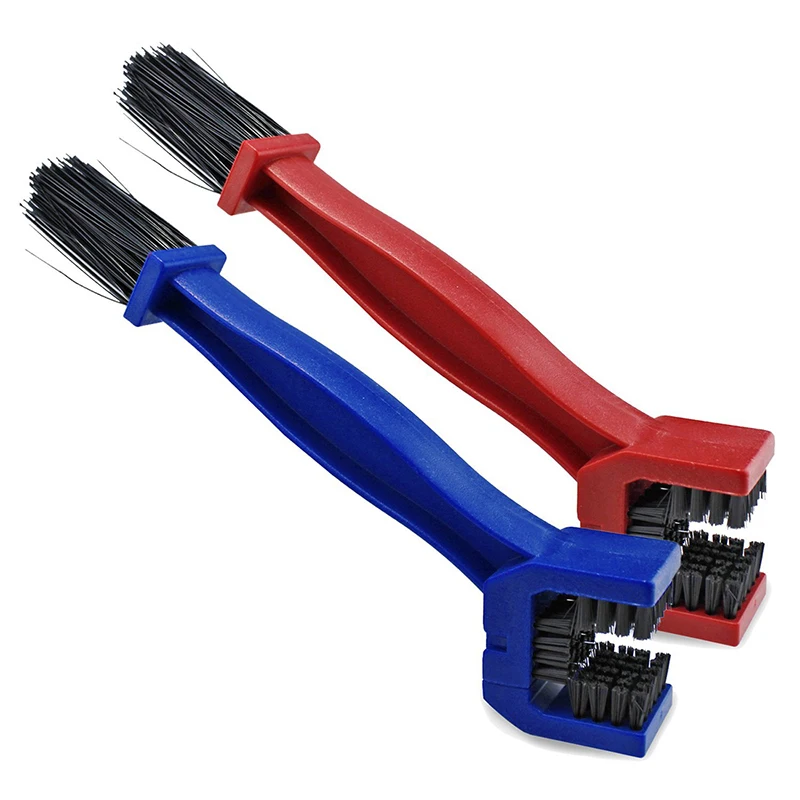 

2x Motorcycle Bicycle Cycling Chain Brush Cleaner Cleaning Tool