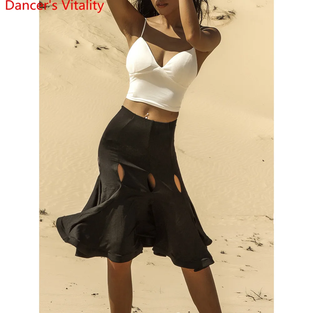 

Latin Dance Adult Training Clothes Top with Chest Pad Rumba Samba Tango Cha Cha Dancing Bottoming Chami Top Practice Garments