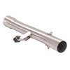 Slip On Motorcycle Exhaust Mid Connect Tube Stainless Steel Exhaust System For SUZUKI GSF650 GSX650F 2007-2016