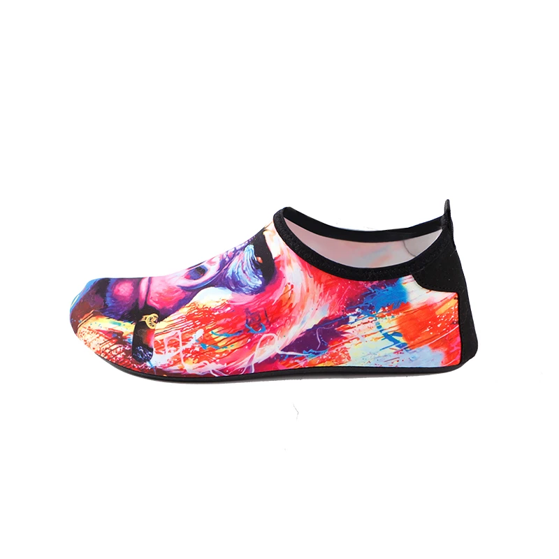 Aqua shoes водонепроницаемая обувь для йоги, быстросохнущие, Нескользящие, износостойкие, дышащие, уличные, речные, морские, противоскользящие носки