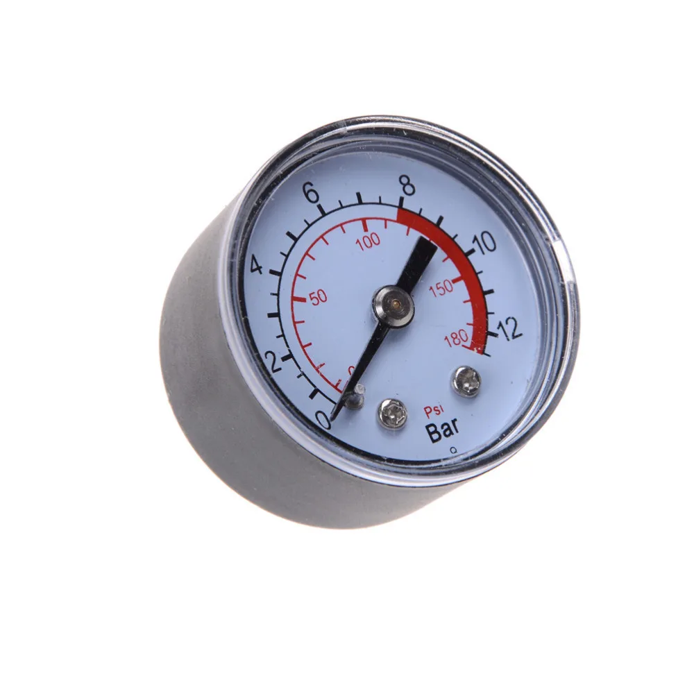 

1PCS Air Compressor Pneumatic Hydraulic Fluid Pressure Gauge 0-12Bar / 0-180PSI