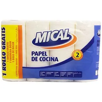 

Mical - Papel de cocina - 2 Capas - 4 rollos