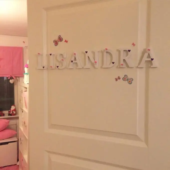 1pc Diy Freestanding Wood Wooden Letters White Alphabet Wedding Birthday Party Home Decorations Personalised Name Design QQLIFE 1pc Diy Freestanding Wood Wooden Letters White Alphabet Wedding Birthday Party Home Decorations Personalised Name Design QQLIFE