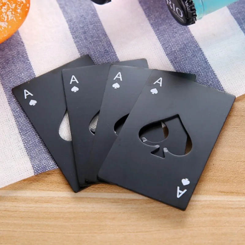 

Multipurpose Wallet Pocket Tool Multi Opener Card Beer Kit Spade Poker Gear Bottle Gadget