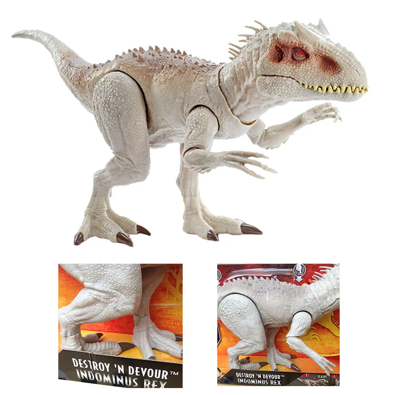 Jurassic World Dino Rivals Mattel DESTROY N DEVOUR INDOMINUS REX T-REX TOY 