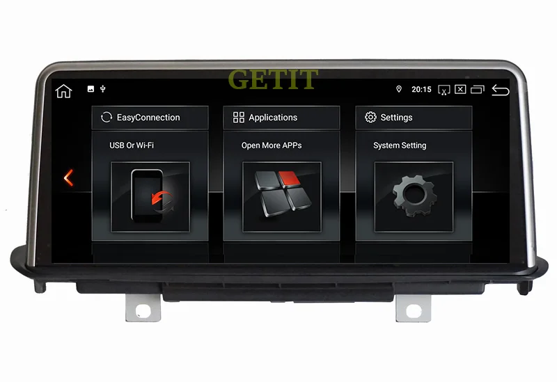 Автомобильный DVD мультимедийный плеер стерео радио gps для BWM X5 F15 X6(-) NBT
