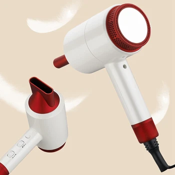 

Portable Hair Dryer Radiation Free Ionic Infrared Low Noise Compact Blow Dryer Best for Pregnancy Kids Use