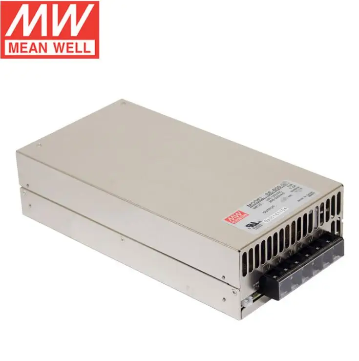 [Семь Неоновые] бренд MEAN WELL представляет SE-600 5 V/12 V/15 V/24 V/27 V/36 V/48 V 600W высокое Мощность высокая эффективность одиночный выход импульсный источник Питание