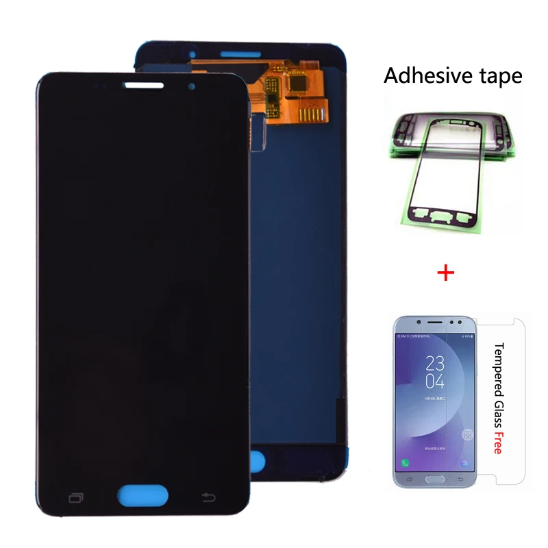 Для Samsung Galaxy A5 A510 A510FD A510F A510M ЖК-дисплей Дисплей с кодирующий преобразователь сенсорного экрана в сборе Замена тестирование