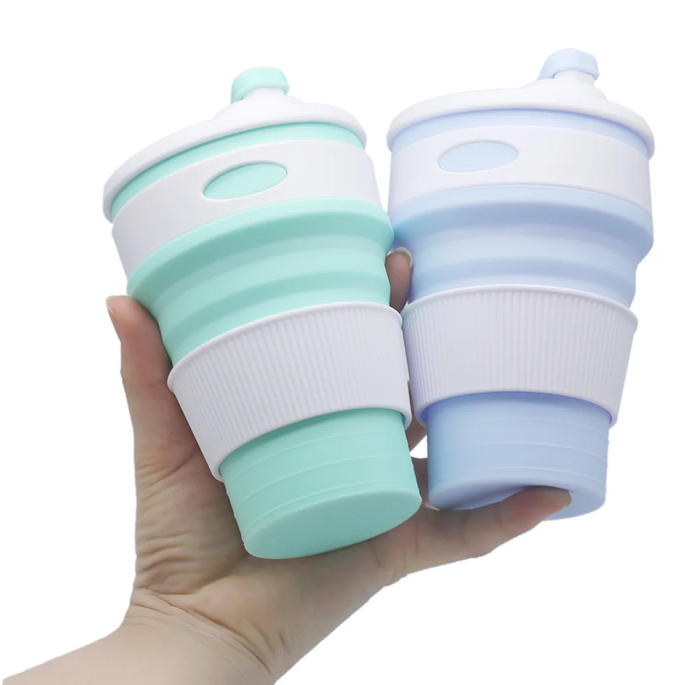 Portable Silicone Cup Hot Folding Silicone Telescopic Foldable Travel
Silica Mug Multi-function Collapsible Drinking Coffee Cup