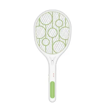

Fly Swatter Led Light Handheld Tennis Racket Rechargeable Electric Bug Racket Exterminating Racket New Killer