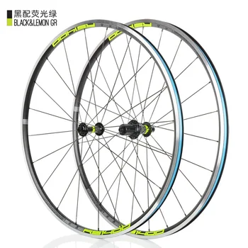 

KOOZER RS1400 Ultralight Road Wheel Set 2:1 Road Wheel Set Small Flat 700C Wheelset Tubeless Wheelset Gravel Bike