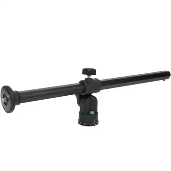 

Aluminum Alloy 49cm Tripod Horizontal Arm SLR Camera Tripod Mount Rotatable Multi-Angle Extension Rod Crossbar 3/8" Screw Hole