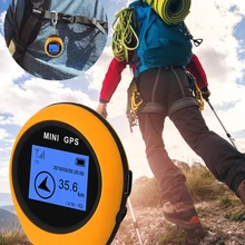 GPS Navigation Mini PG03 Compass for Outdoor-Sport Travel Hiking Keychain USB Handheld