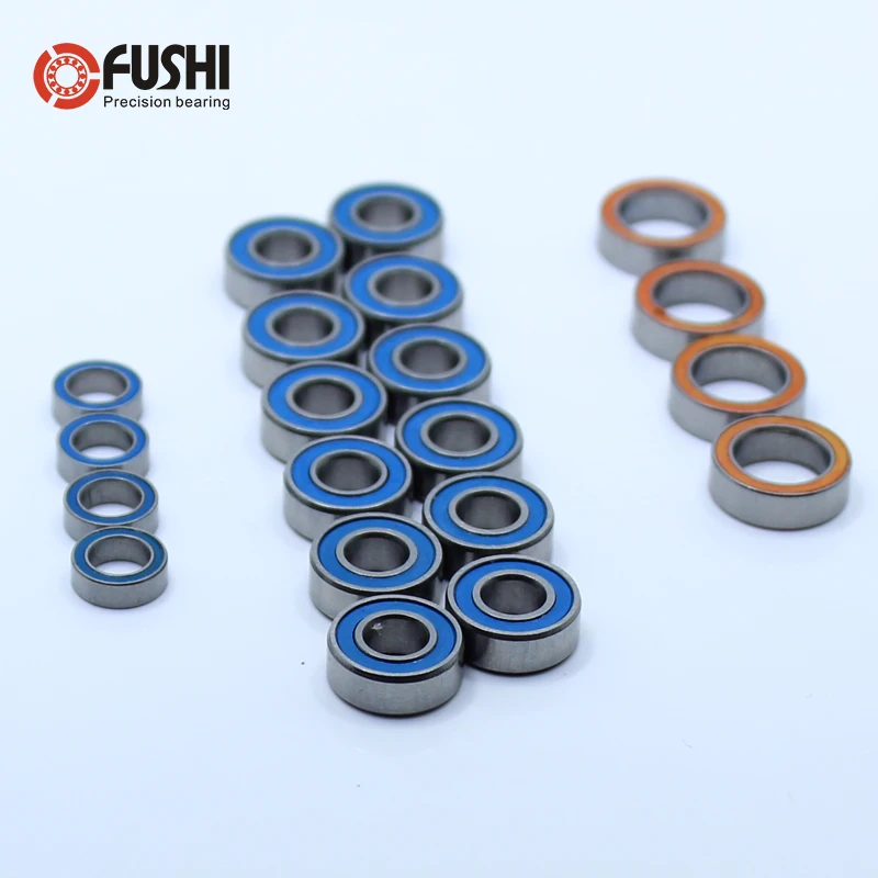Jazrider 20pcs Metal Sealed RC Ball Bearing Set For Tamiya TT01 Type E TT01E Jazrider 20pcs Metal Sealed RC Ball Bearing Set For Tamiya TT01 Type E TT01E