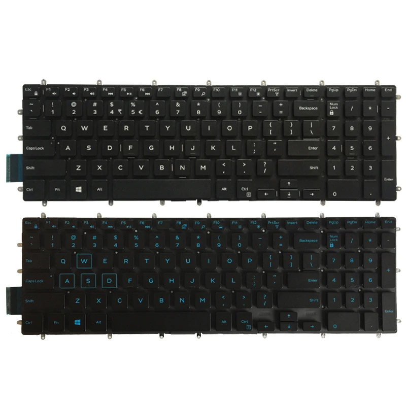 Новая клавиатура для ноутбука Dell Inspiron 7567 7566 7577 7587 7570 7580 без подсветки | Компьютеры
