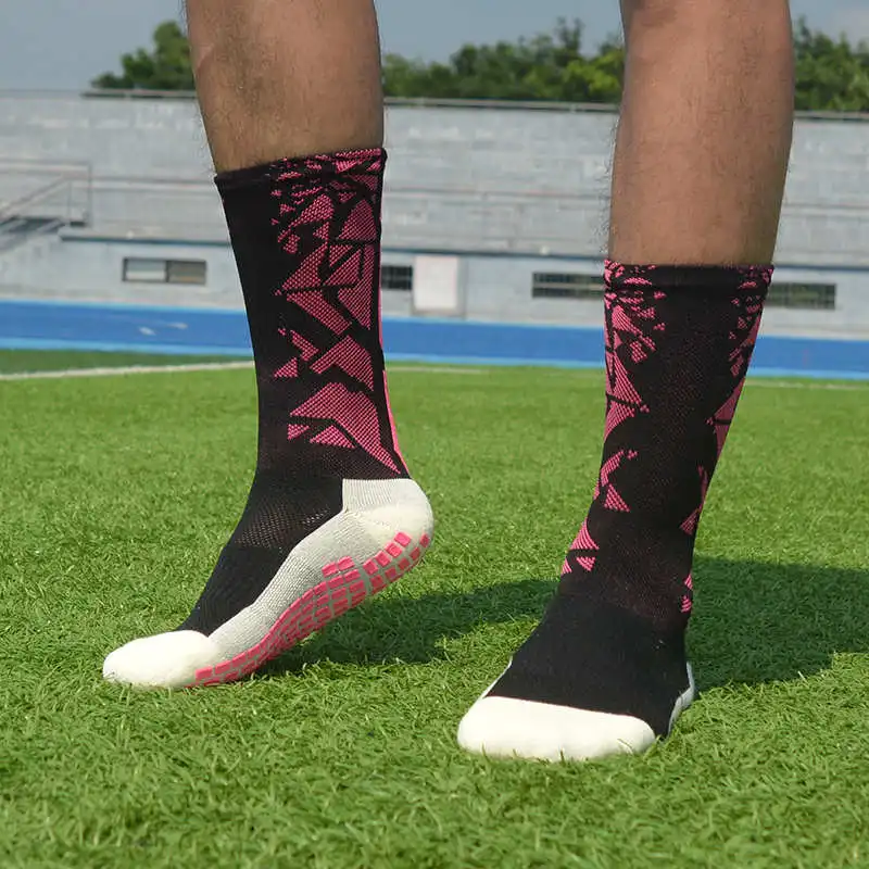 Softmusic Winter Thick Sports Football Breathable Anti-skid Short Socks for Boys 