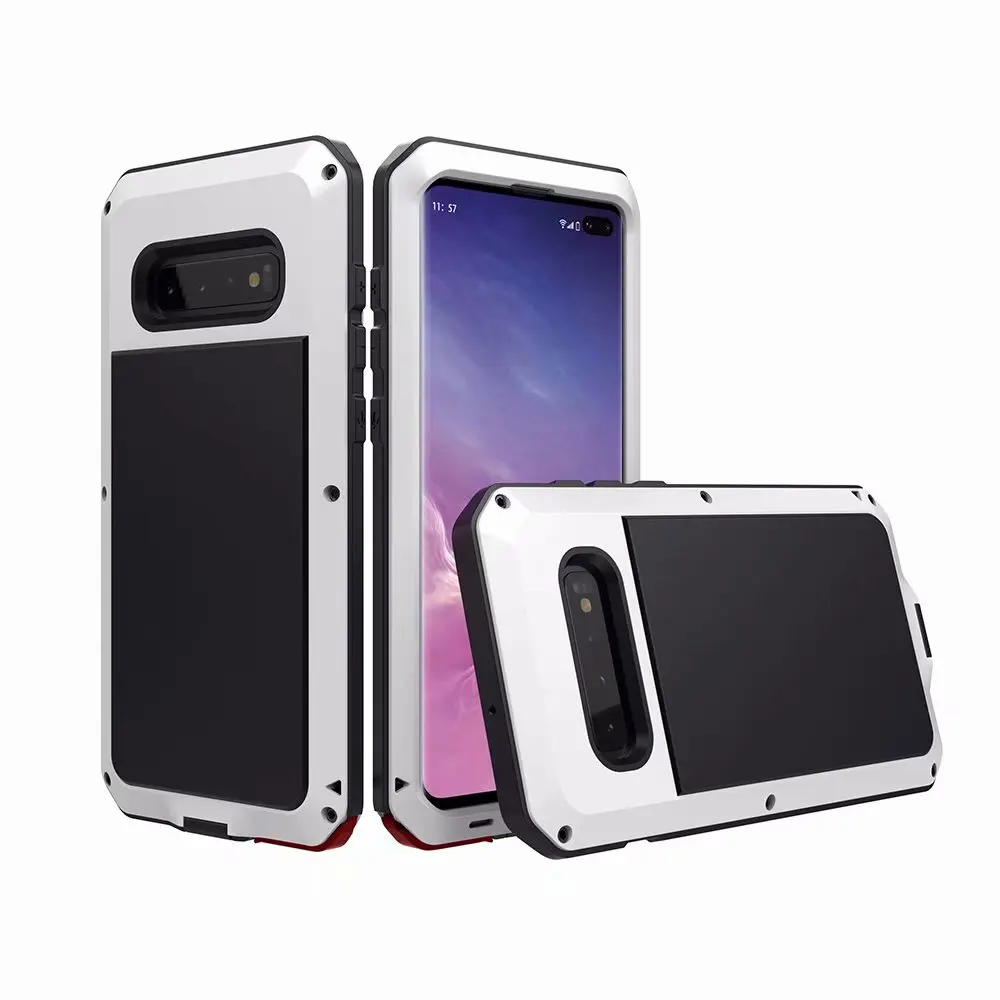 Для iPhone/11 11 PRO MAX XR XS 8 7 6 plus 5S SE Металл Жесткий защитный противоударный чехол-Броня Heavy Duty Защитная крышка для samsung S10 S9 S8 плюс