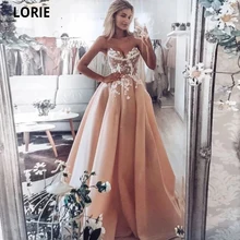 

LORIE Princess Prom Dresses Sweetheart Neck Tulle with Lace Appliqued Evening Gowns Formal Long Elegant Celebrity Dresses 2021