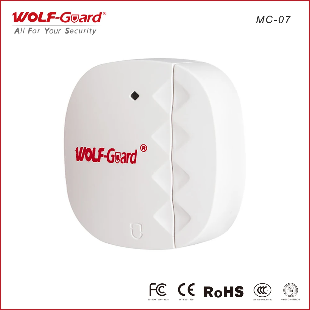 MC-07C-окна/двери датчик, ультра-тонкий модный дизайн для GSM сигнализация