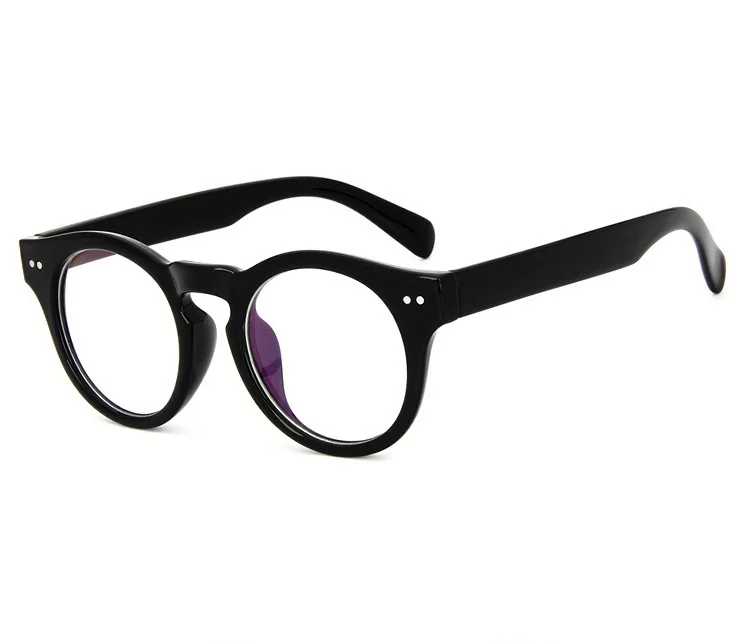 Модные голубые легкие очки Lnes оправа Очки для работы за компьютером очки круглые женские очки оправа брендовая дизайнерская оправа для оптических линз - Цвет оправы: C1