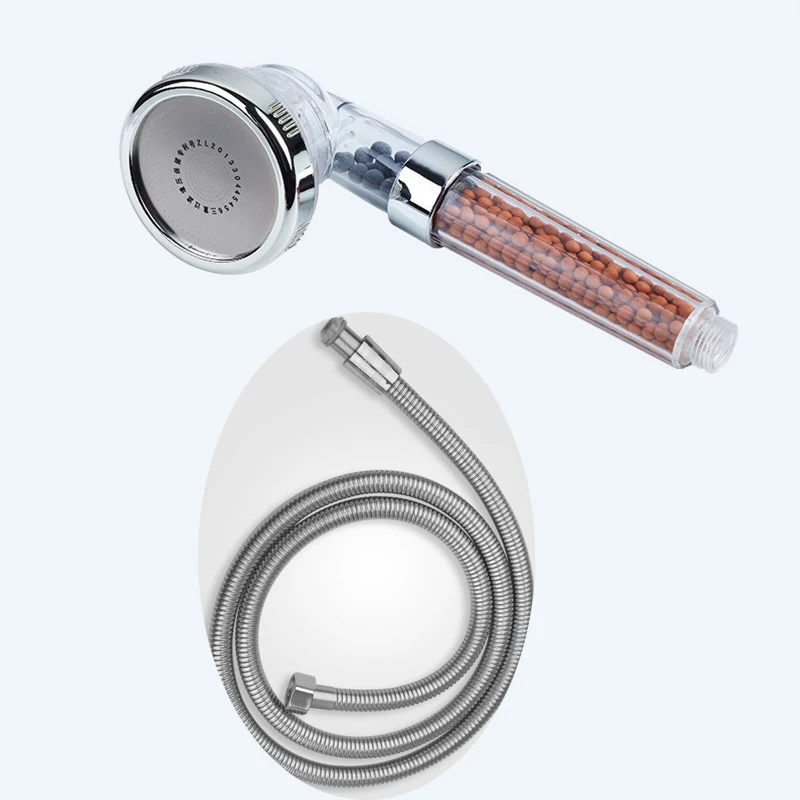 8cm white set1 3 модели, прозрачные лейки для душа, набор для душа, хромированная Лейка для душа, ручная Лейка для ванной комнаты, ручная Лейка для душа - Цвет: 8cm white set1