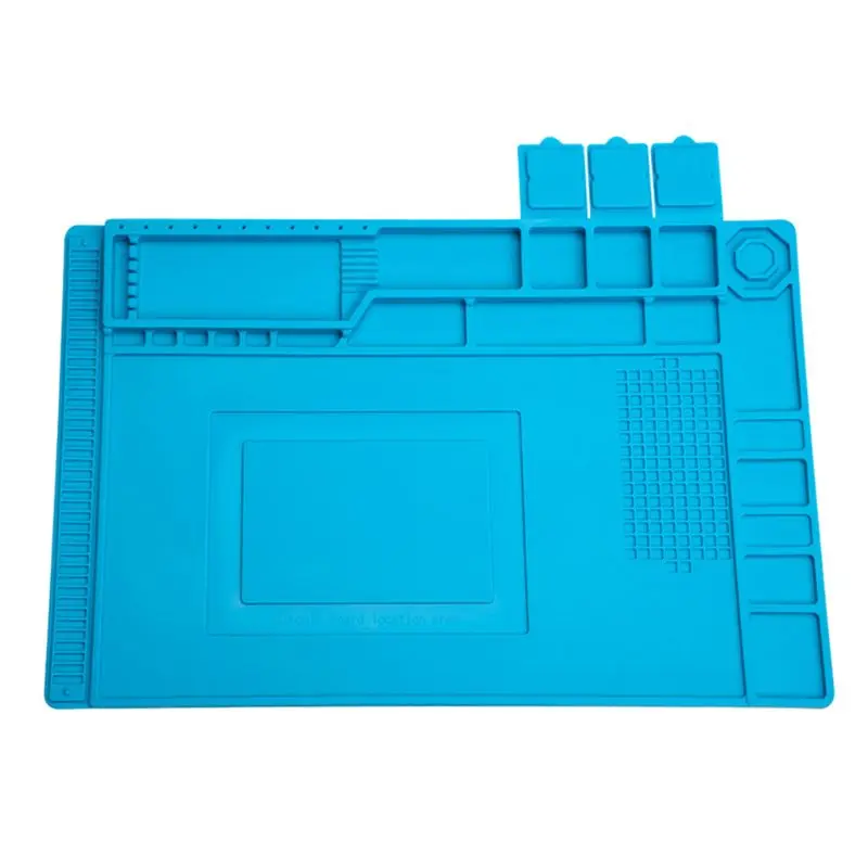 

Soldering Mat Insulation Silicone Magnetic Repair Work Mat for Cell Phone Repair