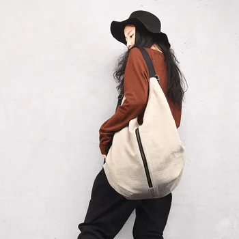 

Vintage Backpack Women Preppy School Bags For Teenagers Girl Backpack Street Style Irregular Female Canvas Travel Shoulder Bags