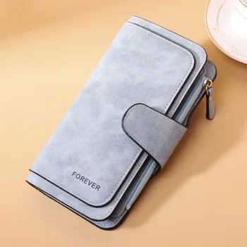 

Luxury Designer Women Wallets 2020 New Long Three-fold Multi-card Position Clutch Female Multi-function Coin Purse Card Holder