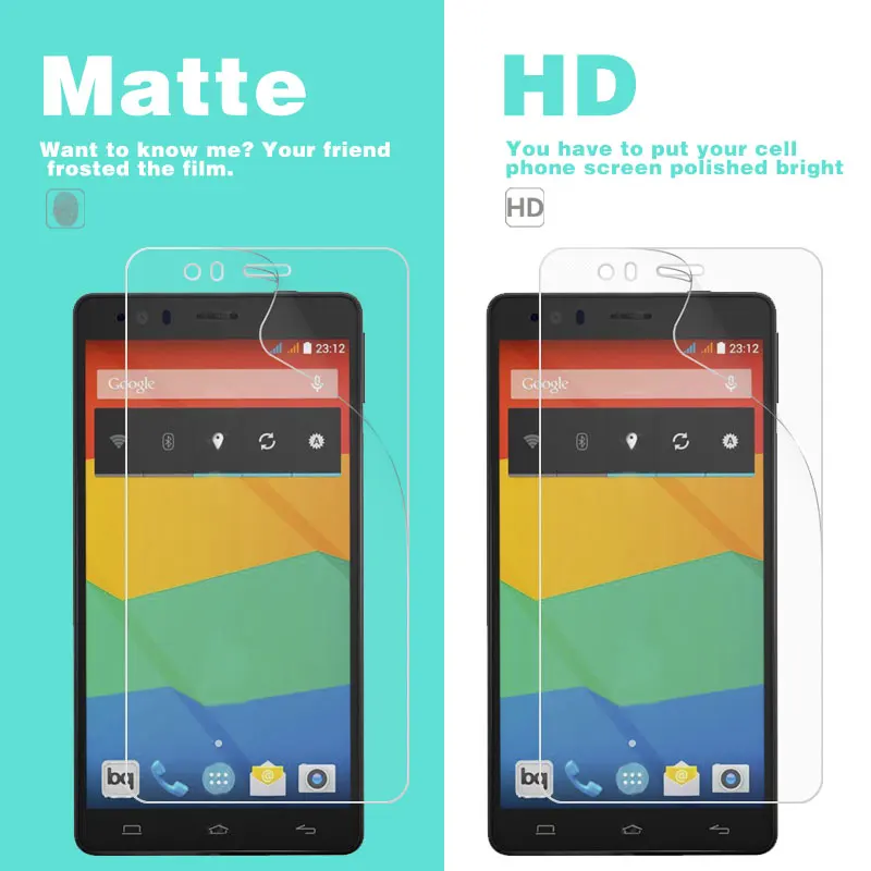 Антибликовая матовая пленка для BQ E4 5 E5 4G E6 M5 U LITE PLUS X5 HD прозрачная глянцевая