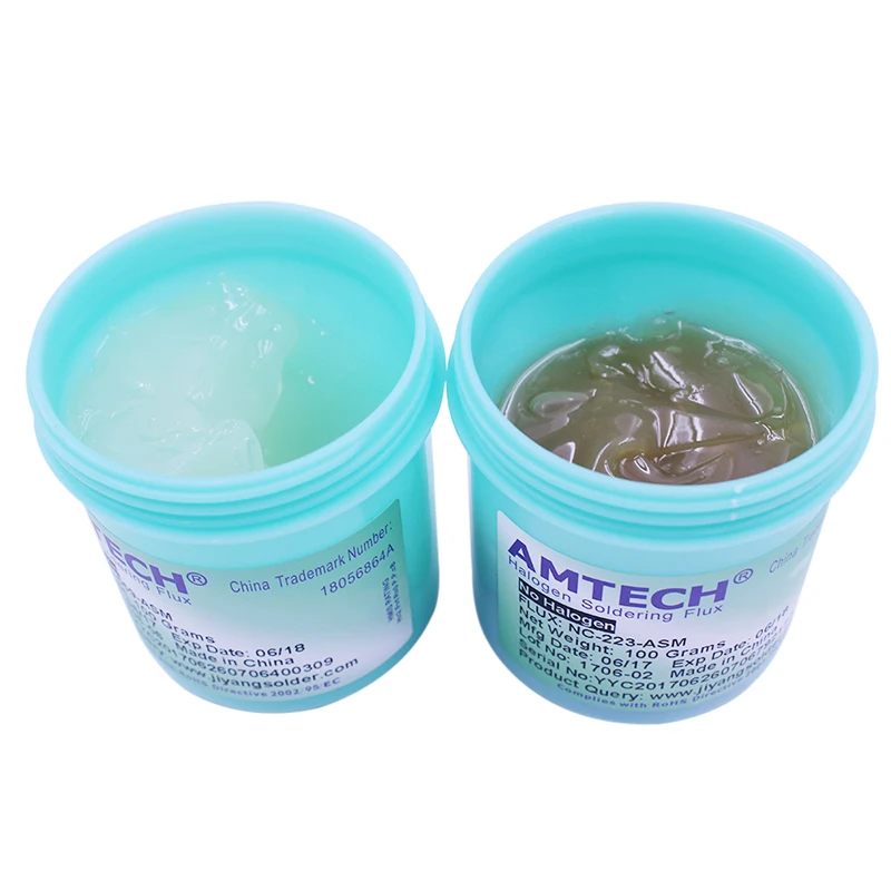 Новинка AMTECH RMA 223 + NC 559 100g свинцовая BGA паяльная паста No Clean реболлинговая Пайка для