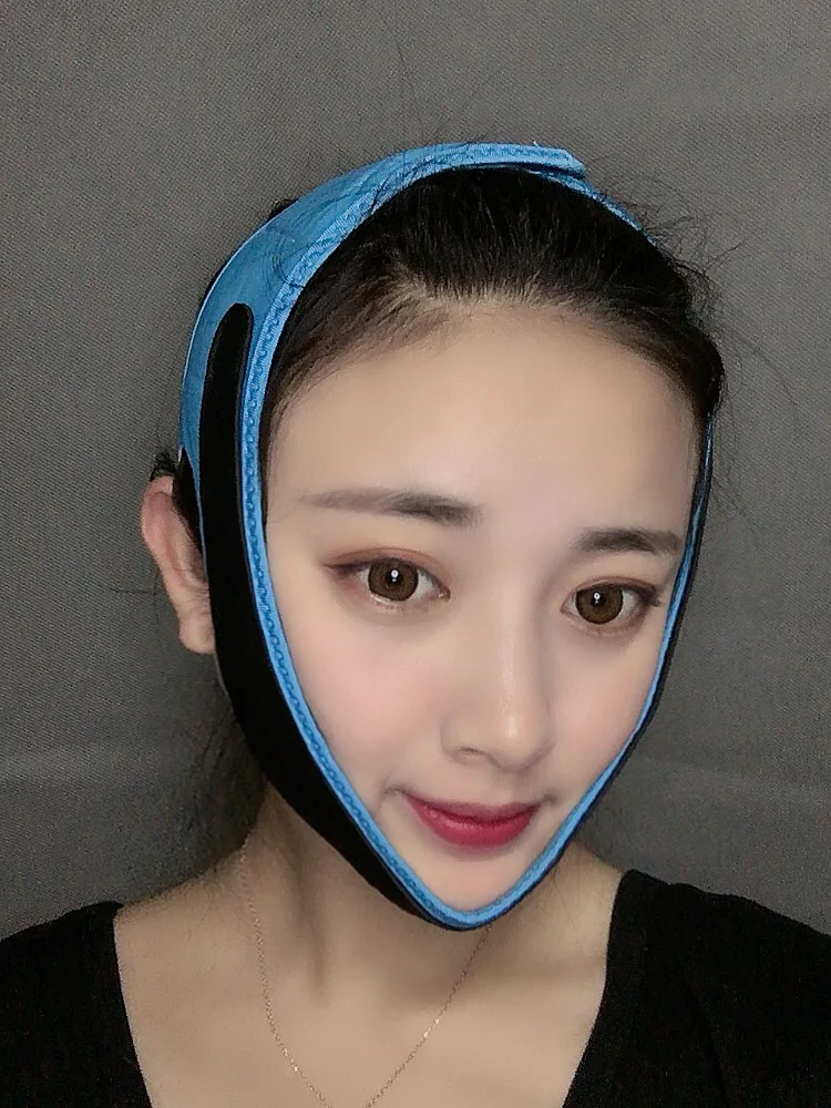 Shou lian tie массажер для лица тонкий аппарат для лица повязка Тяговая часть для лица компактная тонкая маска для сна с двойным подбородком