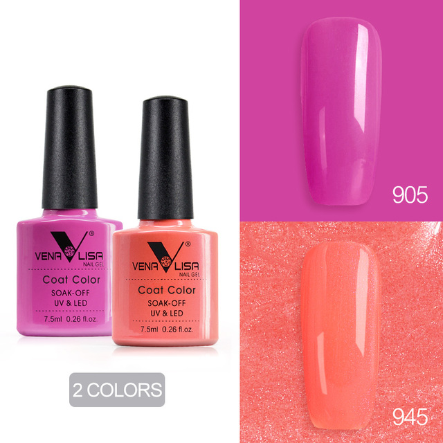 Venalisa Nude Color Gel Base Nowipe Top Coat Soak Off UV LED Gel Nail Polish Cosmetics Nail Art Manicure Nail Varnish