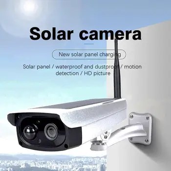 

Wide View surveillance camera Solar panel Rechargeable Battery 1080P Full HD Outdoor Indoor Security WiFi IP Camera