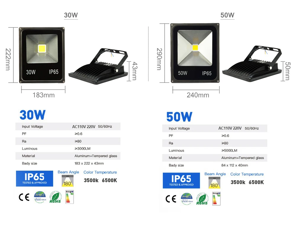 LED Flood Light 30W