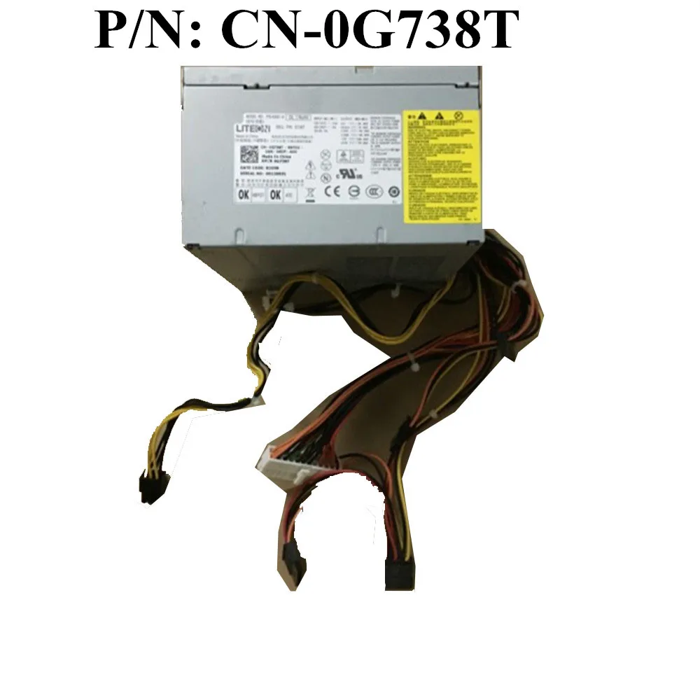 

Original For DELL Inspiron 530 531 518 519 350W Power Supply CN-0G738T 0G738T G738T PS-6351-2 100% Tested