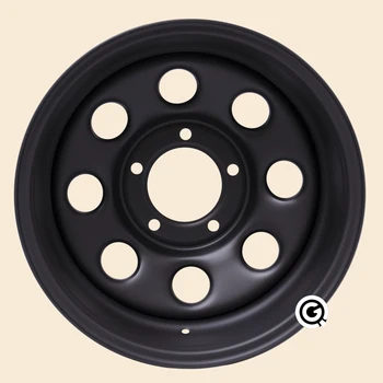 

17inch steel wheel 5X150 LC76 LC100 LC200 car wheel rim 9J offset -55 deep lip