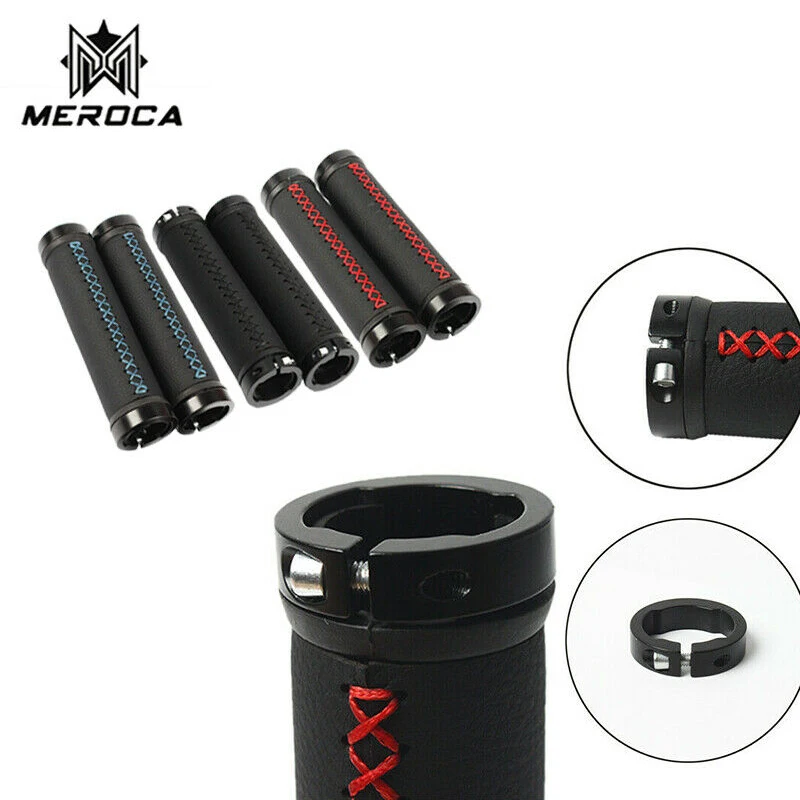 MEROCA MTB 2 шт. ручки крышка двойной замок качество руля велосипеда горный