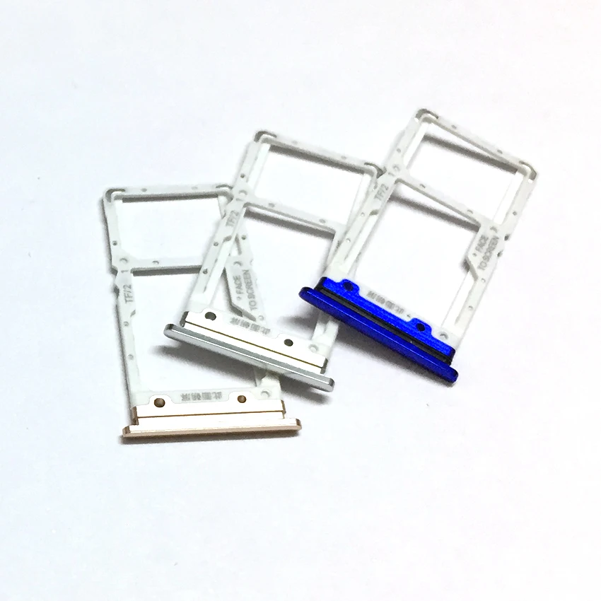 Держатель лотка Sim для Xiaomi CC9 CC 9 лоток sim-карты адаптер держателя слота Разъем