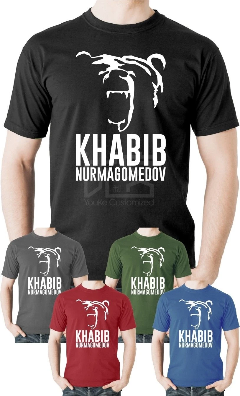 Свободные черные мужские футболки Homme Футболки Nurmagomedov футболка Орел русский