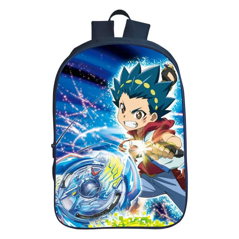 Мультфильм Beyblade Burst печатных подростков девочек школьная сумка для мальчиков 16 дюймов рюкзак для студентов школьный рюкзак для детей - Цвет: same as picture