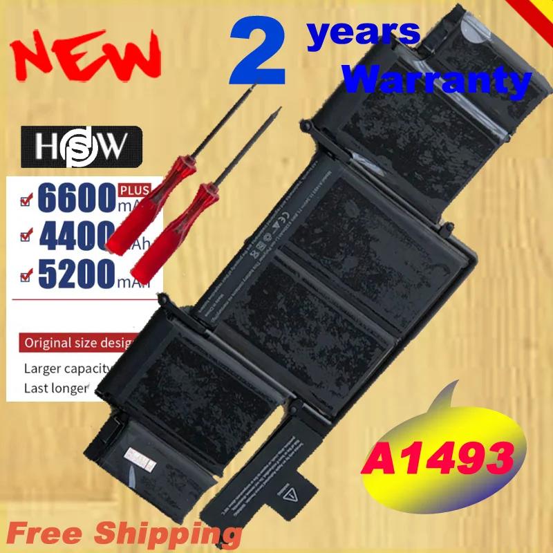 Аккумулятор HSW A1493 для APPLE macbook PRO retina series 13 дюймов A1502 конец 2013 Mid 2014 быстрая