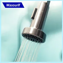 WASOURLF выдвижной кухонный кран распылитель кран часть переключатель насадка для душа кран Носик аэратор Аксессуары покрытие из нержавеющей стали