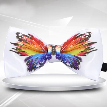 

ORINERY 2020 New Designer Mens Dress Shirt Bowtie Fashion Cotton Marriage Bow Tie Animal Printed Necktie Wedding Accessories