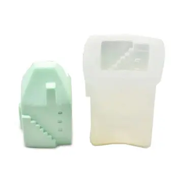 

hristmas House Resin Casting Mold Gingerbread Chocolate Fondant Mold DIY Crafts 83XF