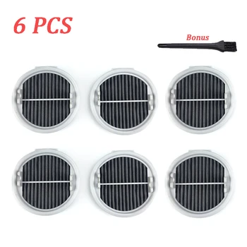 

6Pcs Efficient Hepa Wireless Vacuum Cleaner Filter For Xiaomi Roidmi Wireless F8 Smart Handheld Vacuum Cleaner Accessories