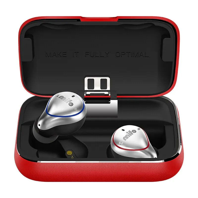 

Mifo O5 Bluetooth 5.0 TWS Earbuds IPX7 Waterproof Sport HiFi Stereo Sound BA Dynamic with Charging Cabin True Wireless Earphone