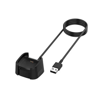 

Portable USB Charging Cable Dock for Fitbit Versa2 Smart Watch Replacement 1M Watch Fast Charging Charger Cable Line